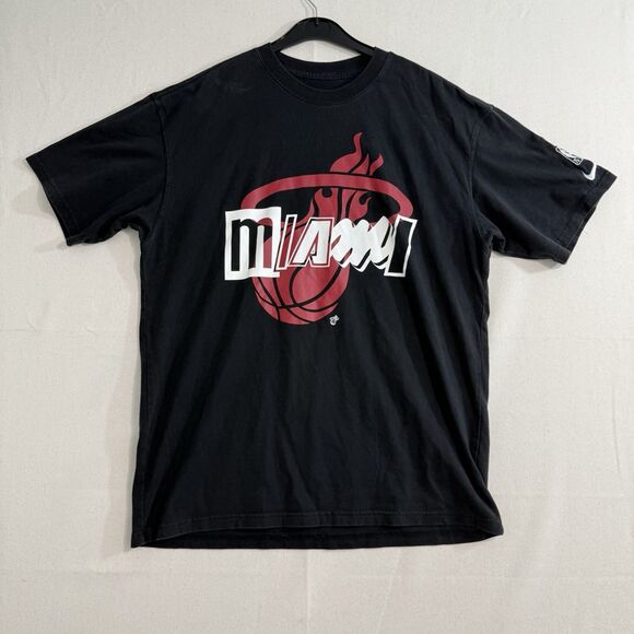 Nba Miami Heat The Nike Tee Men Basketball T-Shirt Size Medium Loose Fit - Picture 1 of 9